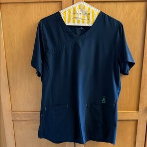 Women's scrub top XL / Carhartt Black and Green Apparel